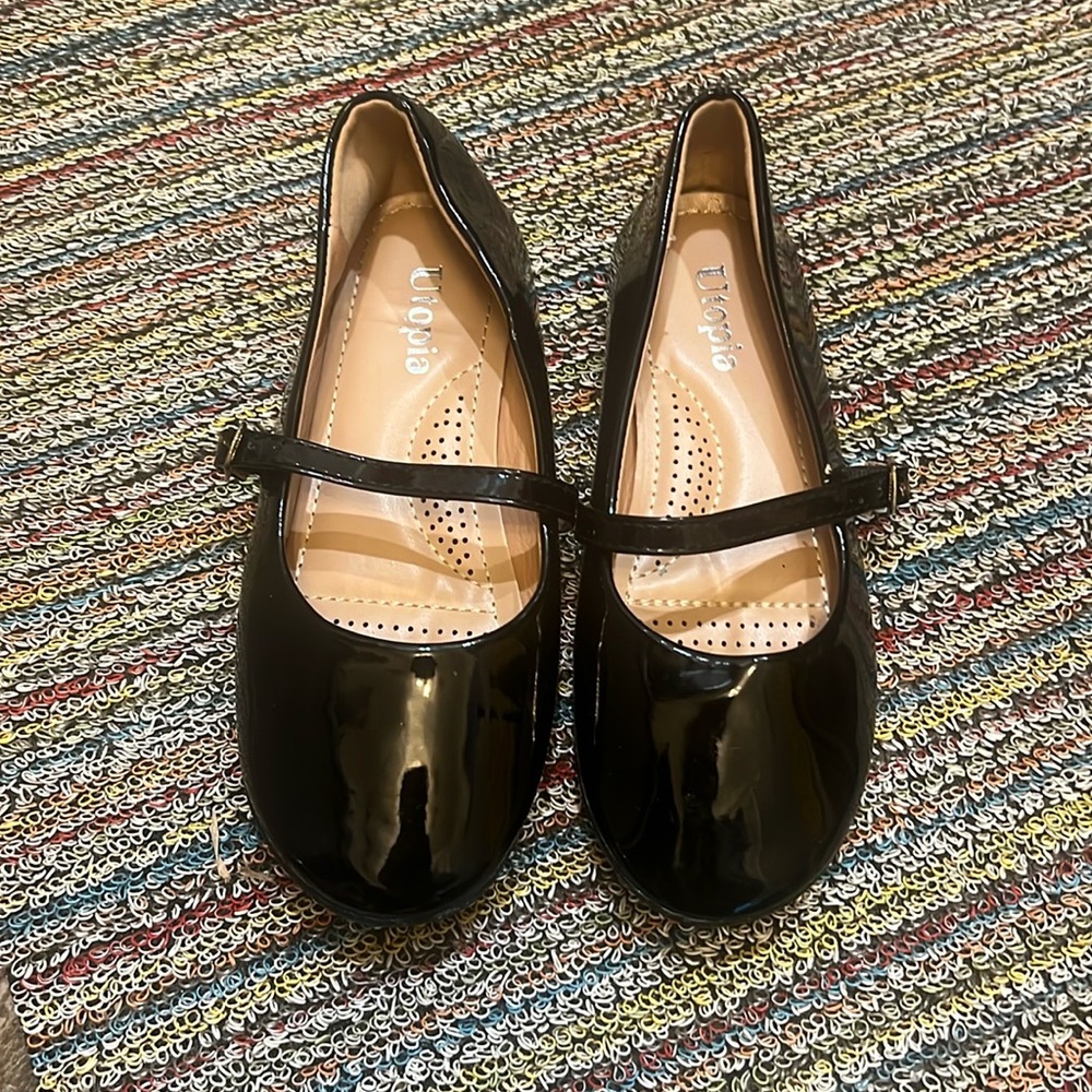 Girls, ballet, flat dress shoes